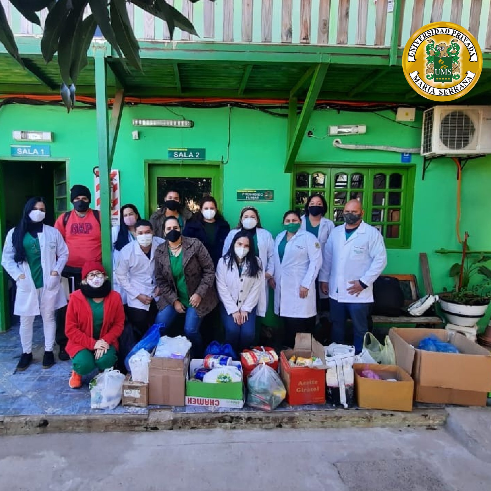 Estudiantes de 8vo semestre Medicina UMS